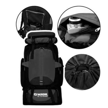 Imagem de Mochila para Camping Viagem Trilha Esportiva Impermeável - Outras Marc