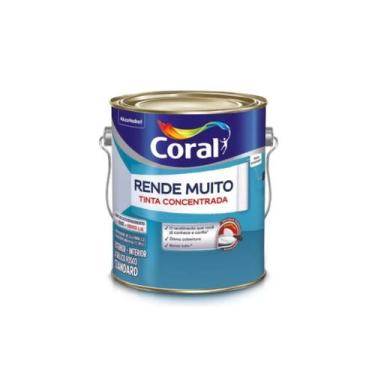 Imagem de Tinta Acrilica Coral Rende Muito Galão 3,6 Litros Diversas Cores, Bran