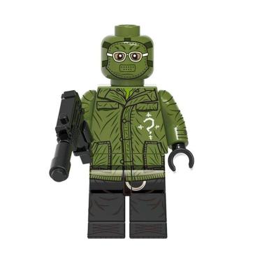 Imagem de Boneco Super Heroi Vilão Batman Hq Bloco De Montar