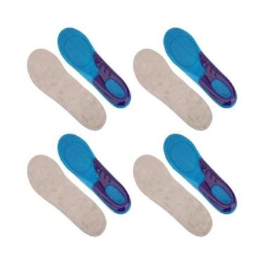 Imagem de Palmilhas De Silicone Unissex Com Suporte Ortopédico Para Arco, Macias