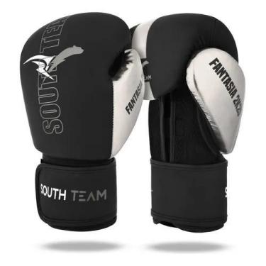Imagem de Luva De Boxe Profissional Fantasy 2k25 South Team, Branco, 14oz, PU