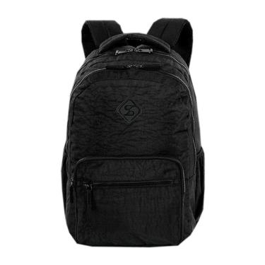 Imagem de Mochila Escolar College Crinkle 7605101 Preto - Sestini