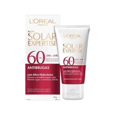 Imagem de Protetor Solar Facial LOréal Paris Solar - Expertise Antirrugas FPS 60