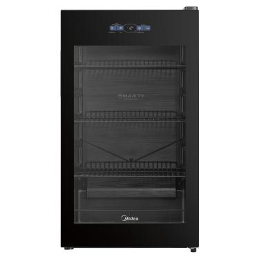 Imagem de Cervejeira Midea MDRX150FGGGL03 82L Frost Free Smart Inverter Porta de Vidro Triplo Bivolt Preta
