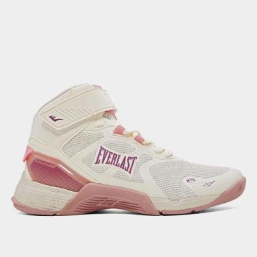 Imagem de Tênis Everlast Cano Médio Monster 4 Feminino, Bege, Rosa, 36