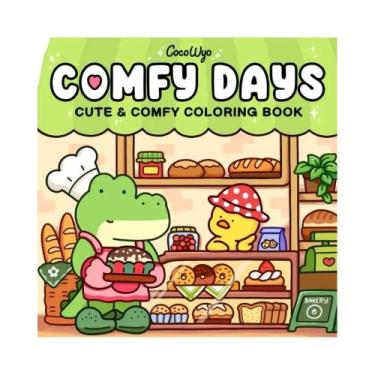 Imagem de Livro De Colorir Fofo E Confortável Para Adultos E Adolescentes: Criat