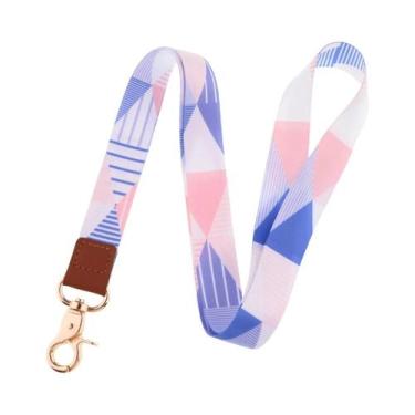 Imagem de Cordão De Pescoço Floral Para Chaveiro, Celular, USB E Crachá - Presen