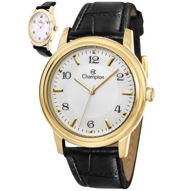 Imagem de Relógio Champion Masculino Ref: Cn20195b Social Dourado