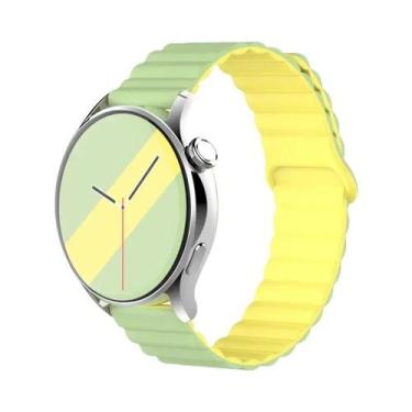 Imagem de Pulseira De Silicone Magnética De 20mm 22mm Para Samsung Galaxy Watch 