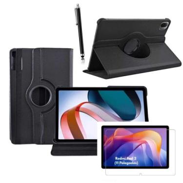 Imagem de Kit Capa + Pelicula + Caneta Touch Para Tablet Redmi Pad2 11' 2025 - C