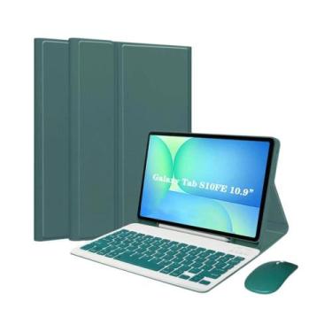 Imagem de Capa Com Teclado Para Samsung Galaxy Tab S10 FE 10.9 Polegadas SM-X520
