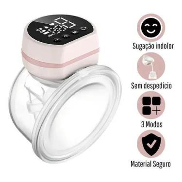 Imagem de Bomba De Tirar Leite Mama Portátil Comica Exclusivo P1 24mm - Congratu