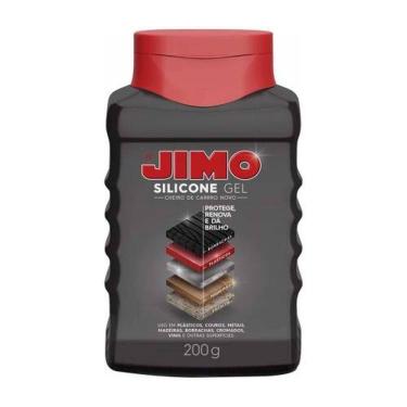 Imagem de Silicone Gel para Interiores Automotivos Carro Novo Limpa, Protege e Dá Brilho 200G Jimo