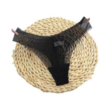 Imagem de Calcinha Tanga Transparente Sem Costura Para Mulheres, Lingerie Sexy E