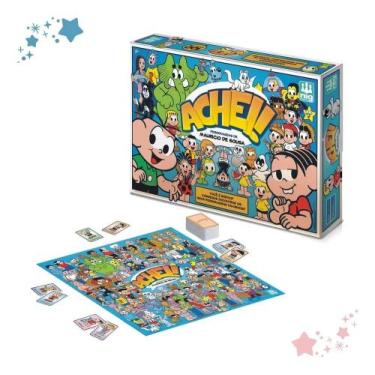 Imagem de Achei! Turma da Mônica NIG Brinquedos Jogo Memória Infantil - Congratu