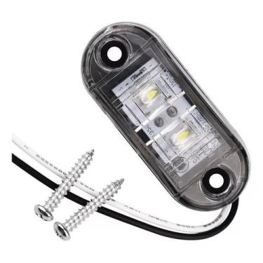 Imagem de kit 04 Luz Led Vigia Teto Van Onibus Caminhão Carreta KLX Qualidade e 