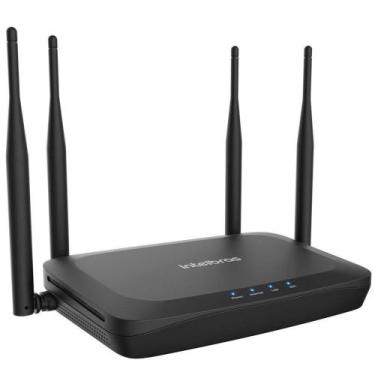 Imagem de Roteador Wireless Intelbrás GF1200, 300Mbps, 3 portas, 4 antenas fixas