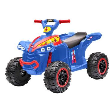 Imagem de Mini Quadriciclo Elétrico Infantil Spider Led Disney Marvel - Zippy To