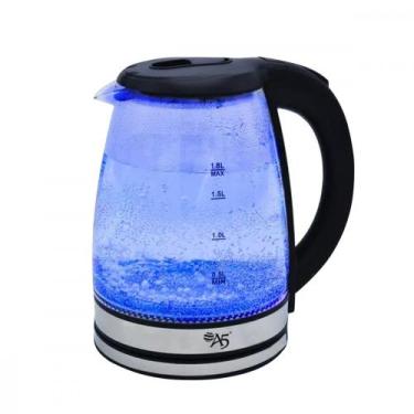 Imagem de Chaleira Elétrica Cristal LED - 1,8L Vidro Aquecimento Rápido - A5, Pr
