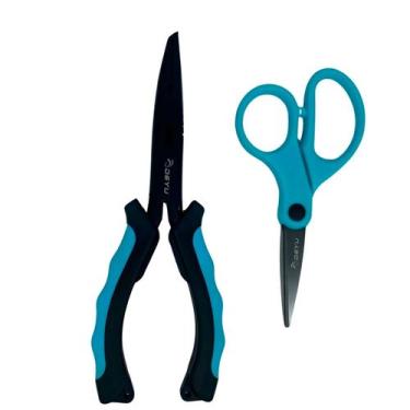 Imagem de Kit Pesca Alicate de Pesca Tesoura de Linha de Pesca DYZ 003- Deyu
