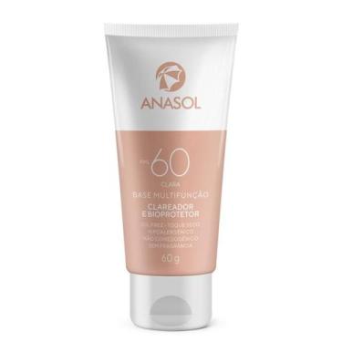 Imagem de Anasol Base Facial Clara Multifunção FPS 60 Clareador e Bioprotetor