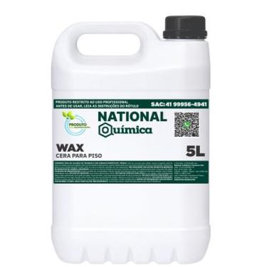 Imagem de Cera para Piso 5 L Wax National Química