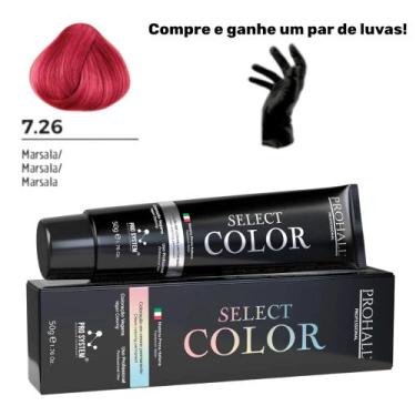 Imagem de Coloração Permanente Baixa Amônia Tinta Castanho, Preto, Azulado, Verm