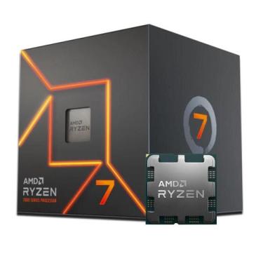 Imagem de Processador AMD Ryzen 7 7700 3.8GHz 5.3GHz Max Boost 40Mb 8 Núcleos 16