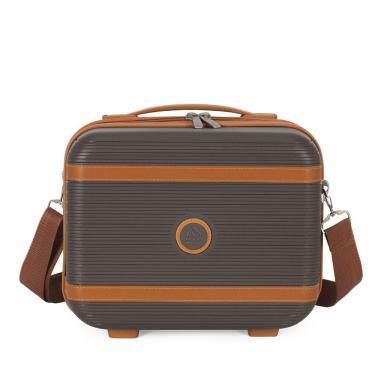 Imagem de Frasqueira Necessaire de Viagem Polo King Copenhagen Polipropileno 30x36x20cm Grafite Adulto