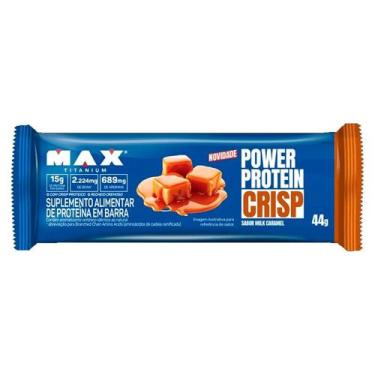 Imagem de Barra de Proteína Power Protein Crisp Max Titanium com 15g de Proteína