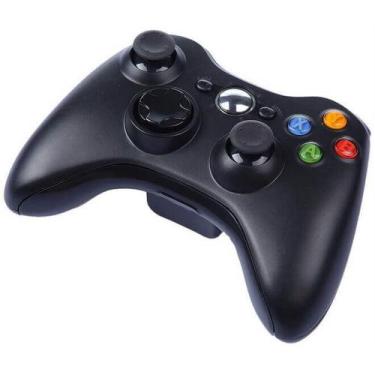 Imagem de Controle Manete Sem Fio X Box 360 com Bateria Carregador e Cabo - PONT