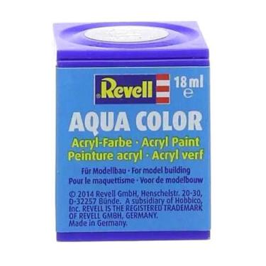 Imagem de Tinta Aqua Color Preto Seda 18Ml Ral Revell 36302