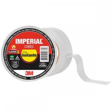 Imagem de Fita Isolante 3M Imperial 10Mx18 Branca - Kit C/10 Unidades