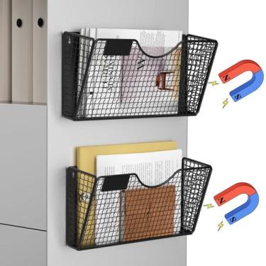 Imagem de Organizador de Parede com 2 Bolsos Magnéticos MFTEK