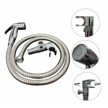 Imagem de Ducha Higiênica Chuveirinho Banheiro Prime Metal Cromada - Larmont Aca
