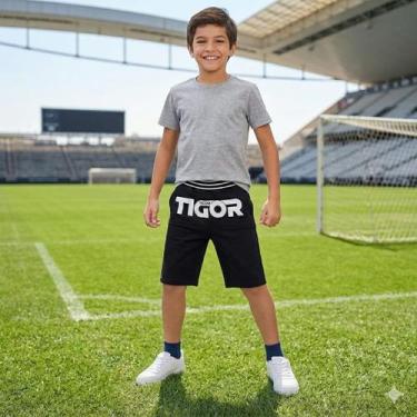 Imagem de Bermuda Infantil Masculina Tigor 10210238 - TIGOR T. TIGRE, 12