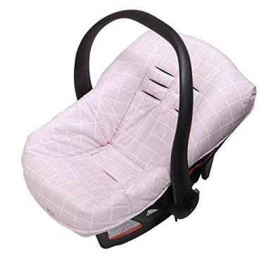 Imagem de Biramar Baby Capa Para Bebê Conforto Ajustável Boston Rosa Rosa