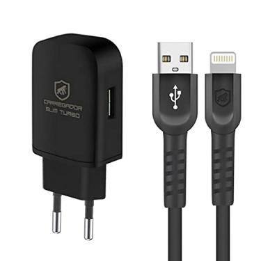 Imagem de Kit Carregador Turbo Slim com Cabo Dual Shock Lightning (iPhone/iPad) - MFI - Gshield