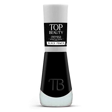 Imagem de Esmalte New Top Beauty 9Ml Cremoso - 355 - Black Power, Top Beauty