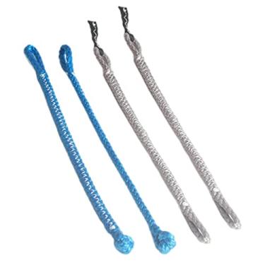 Imagem de Fancyes 4 peças conjunto universal de tranças de kitesurf kitesurf 1000 kg peças de de barra premium, cinza azul