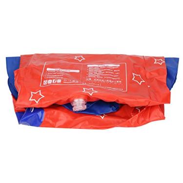 Imagem de Saco de areia com copo de coluna, saco de pancadas inflável para crianças dobrável, boa estabilidade para treinamento