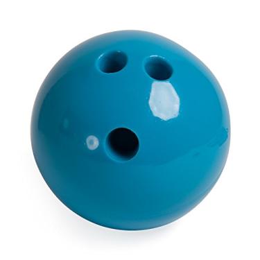 Imagem de Champion Sports Bola de boliche de plástico: Bola macia emborrachada para treinamento e jogos infantis - Azul (1,80 kg)