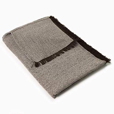 Imagem de Manta Garnet 1,50m x 1,40m Algodão para Sofá, Tabaco