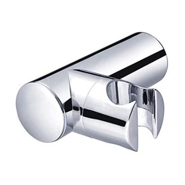 Imagem de Suporte de cabeça de chuveiro de mão ajustável Base de chuveiro Suporte de apoio de membro de atividade de chuveiro Suporte de chuveiro de parede de banheiro, H