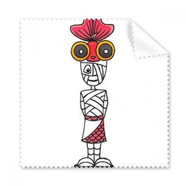 Imagem de Egito Múmia Horus Chapéu de Peixe Dourado, Pano de Limpeza de Tela, 5 peças