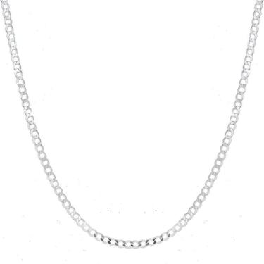 Imagem de Corrente Prata 925 Grumet Maciça 4.5mm X 70cm