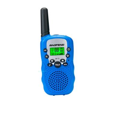 Imagem de Par Rádio Comunicador Baofeng 22 Canais T3 Azul