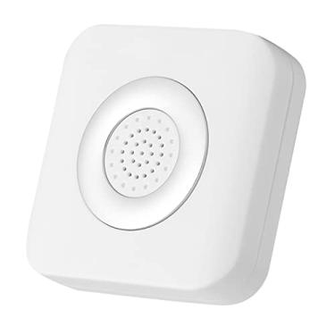 Imagem de Campainha com fio,Campainha com fio de plástico CC 12V, campainha de campainha de boas-vindas para convidados, alarme de campainha com fio para sistema de controle de acesso para escritório em casa