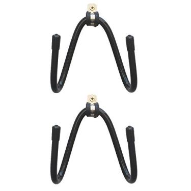 Imagem de YYST Suporte de parede de skate para skate com suporte de parede flexível – serve para pranchas de cruiser, skates, penny boards, longboards, etc. – estilo W – sem prancha – 2/PK