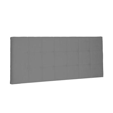 Imagem de Cabeceira Painel Verona Solteiro 90cm Suede Preto